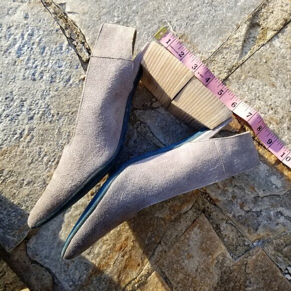 Marsell Block Heel Pumps Sling Back Stacked Heel 8 - Picture 13 of 16